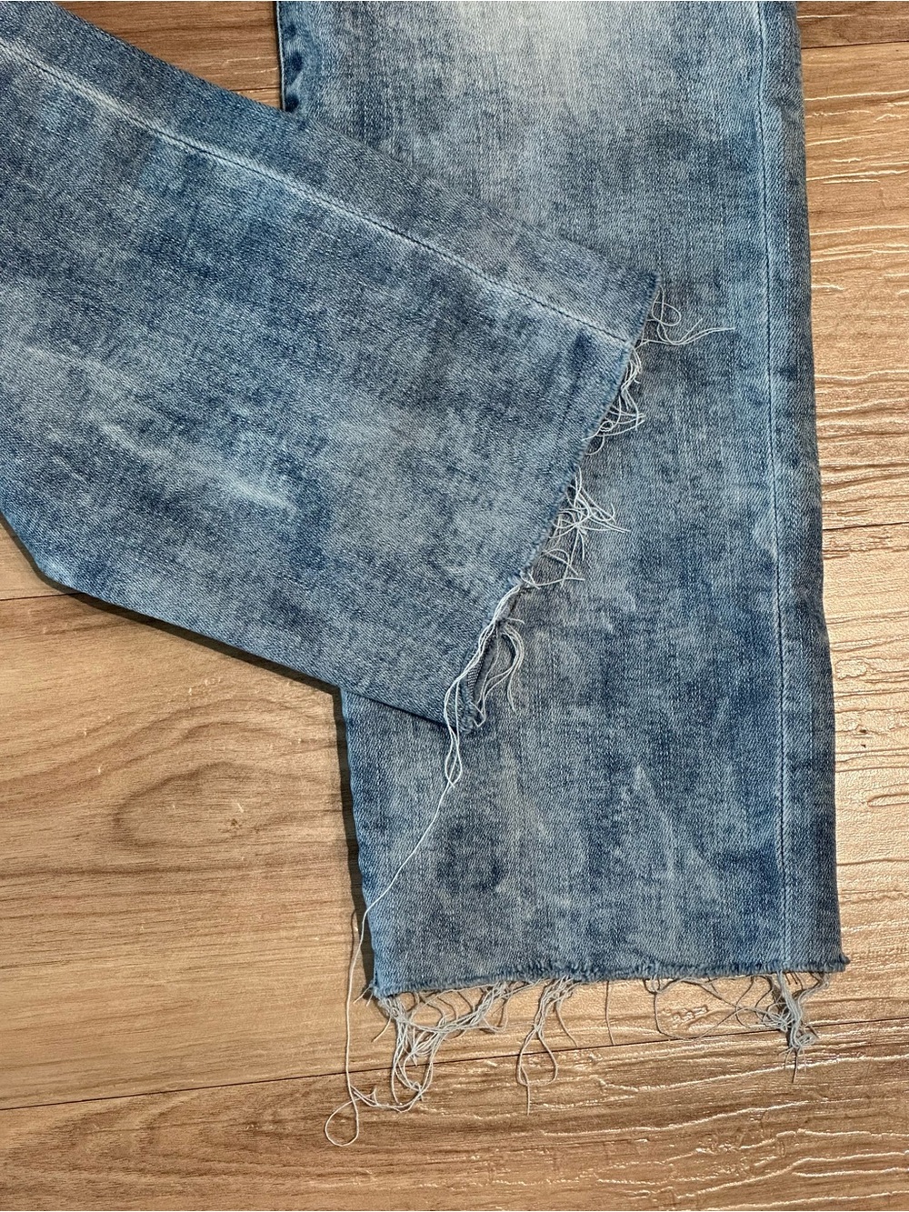 American Eagle Outfitters Mens Jeans Slim Fit 34x34 Light Pre Owned Cut A1-002 - Picture 4 of 11